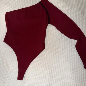 Kith Burgundy Long Sleeve Bodysuit